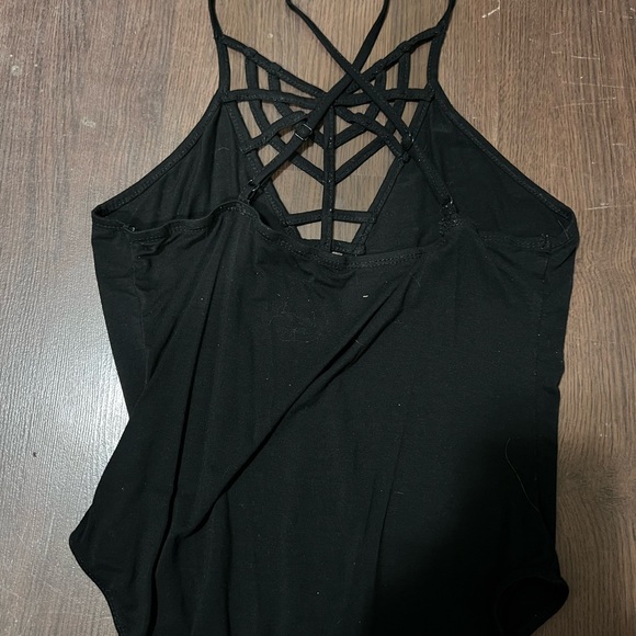 Spiderweb cross strap body suit - Picture 2 of 2